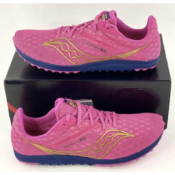 Saucony Kilkenny XC 9.5 Women Cross Country‎ Shoes Pink Running Track S19080-41 - Picture 2 of 7